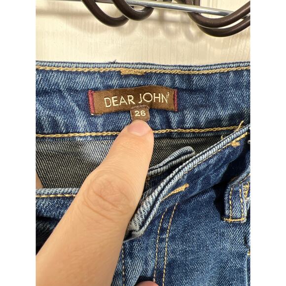 Dear John Denim Super High Rise Randy Straight Leg Women’s 26 / 2 Capsule Trendy - Picture 4 of 9